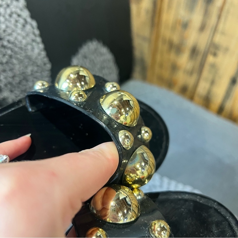 Weeboo Black Bubble Sandals - Picture 5 of 5